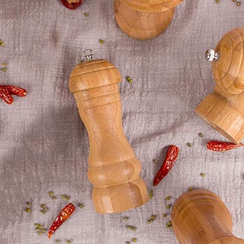 Adjustable Ceramic Pepper Mill Set Durable Design