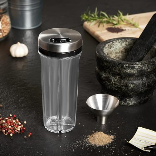 Cole Mason Stainless Steel Salt and Pepper FunnelW
