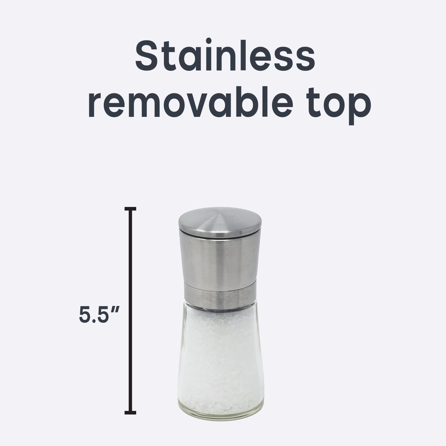 Bavaria Adjustable Salt Mill