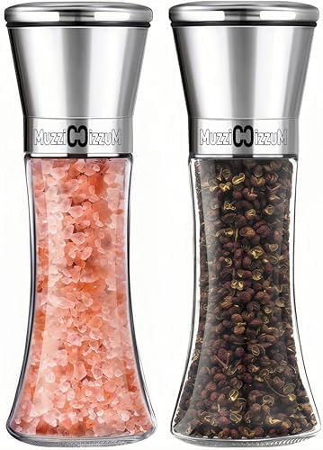 MuzziccizzuM Salt Pepper Grinder Set
