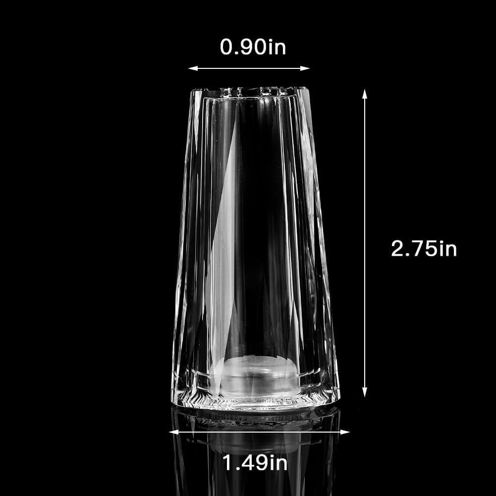 Maxistal Crystal Salt and Pepper Refill Set