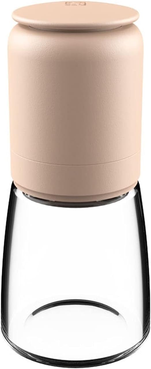 Manual Salt and Pepper Shaker with Stainless Steel Design