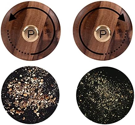 Perfect Salt and Pepper Mill Set with Tray
