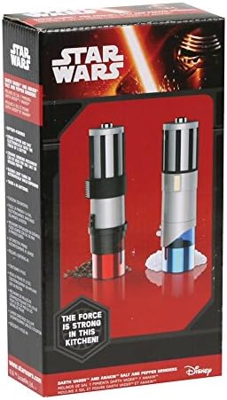 Star Wars Lightsaber Electric Pepper Mill Pack of 2