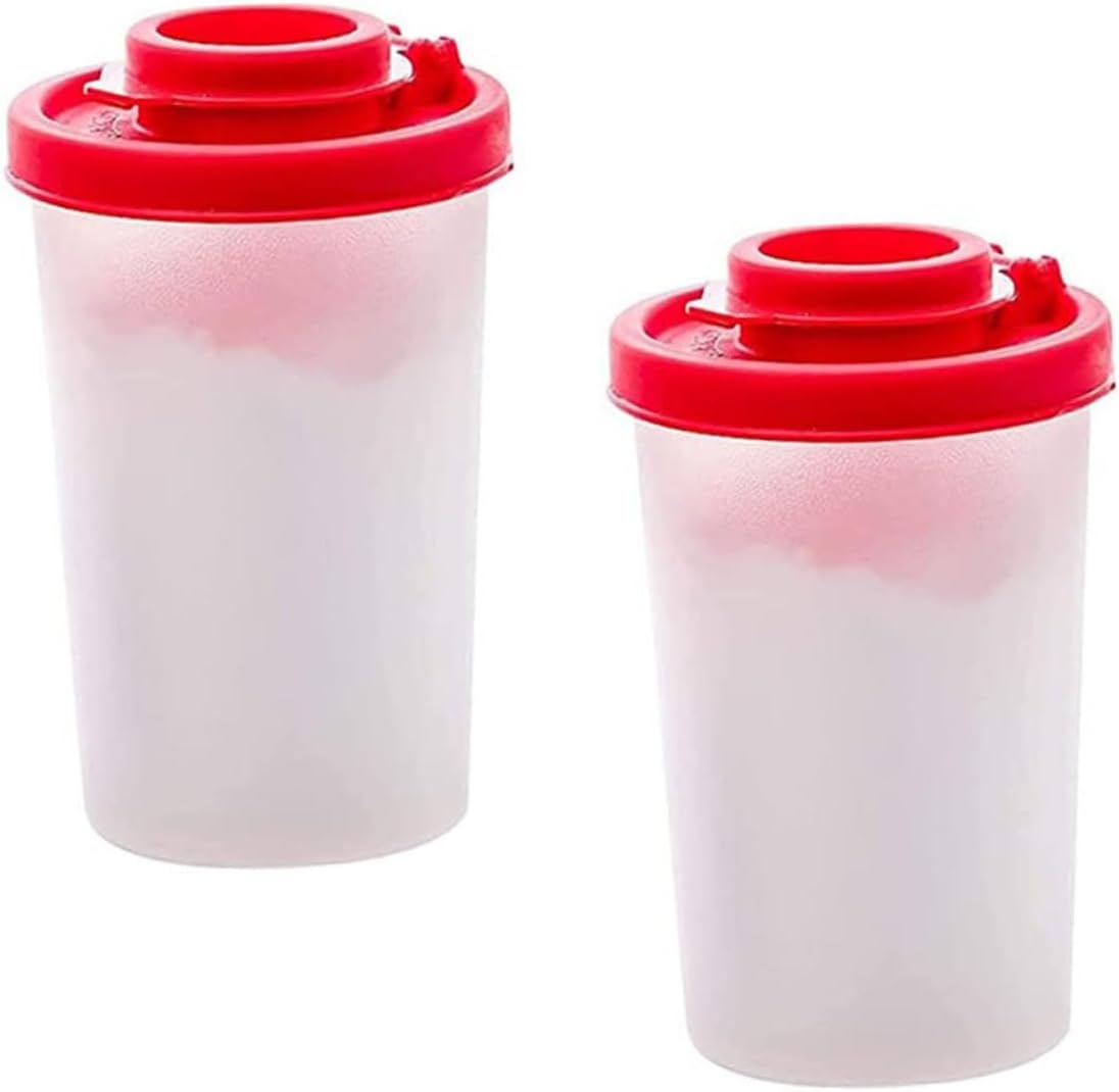 2Pcs Portable Outdoor Pepper Storage Bottles
