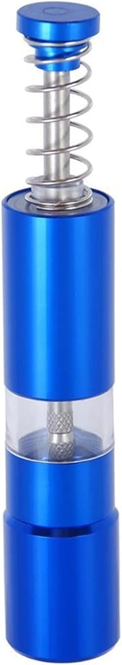 Sleek Portable Hand-Operated Salt Pepper Mill Grinders for Easy Seasoning