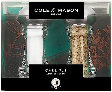 Cole MasonCarlisle 55 Shaker Set Savor the Perfect Flavor