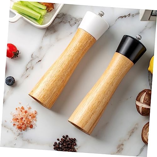 ugged friendly salt pepper grinder set