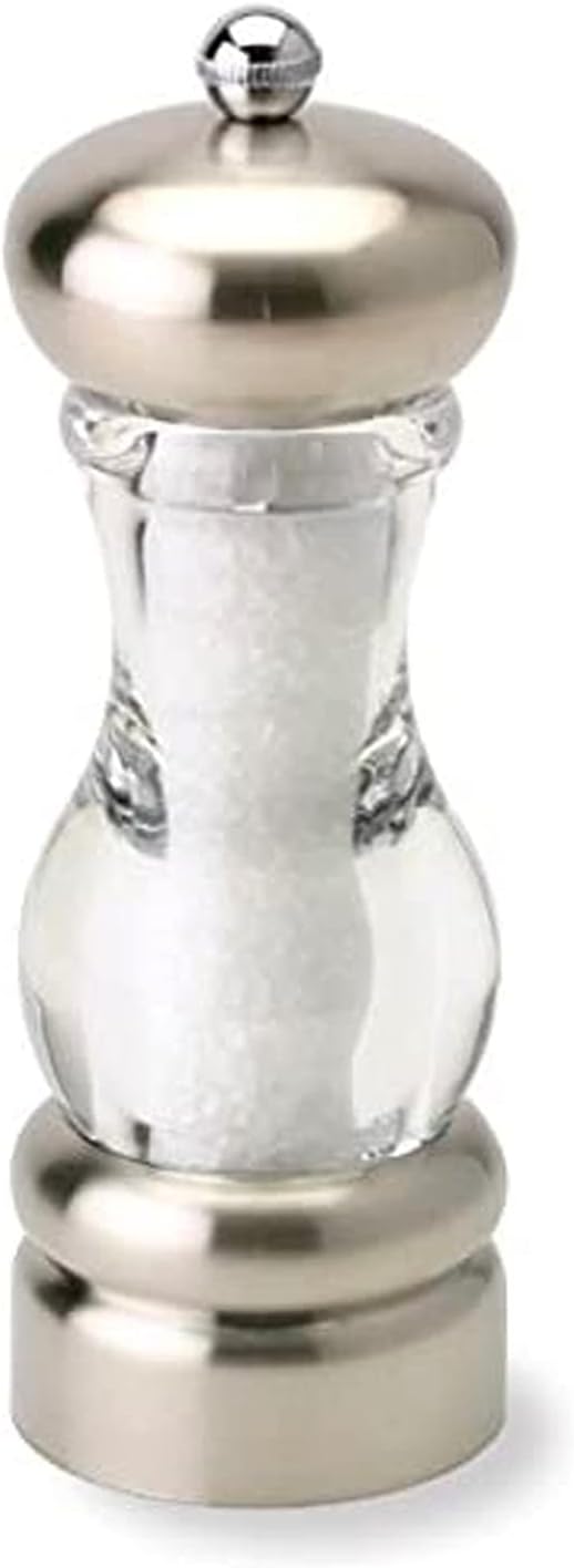 Perfect 7 Stainless Steel Salt Mill for Cooking Grilling and More