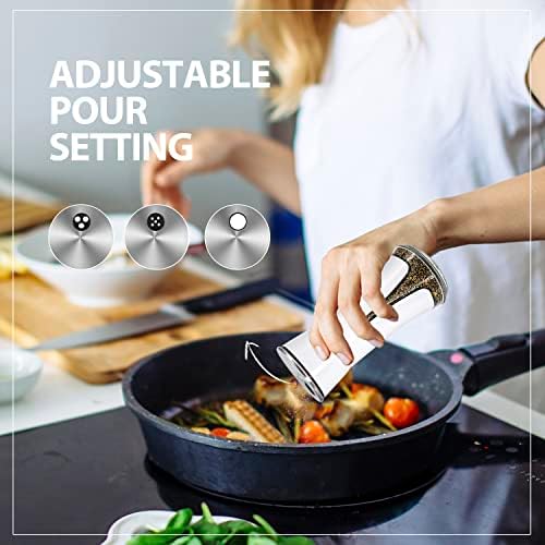 Adjustable Salt Pepper Shakers by Aelga