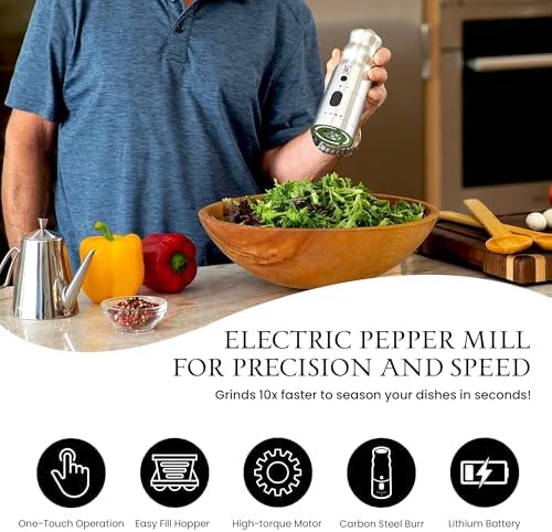 Black Rain Pepper Mill