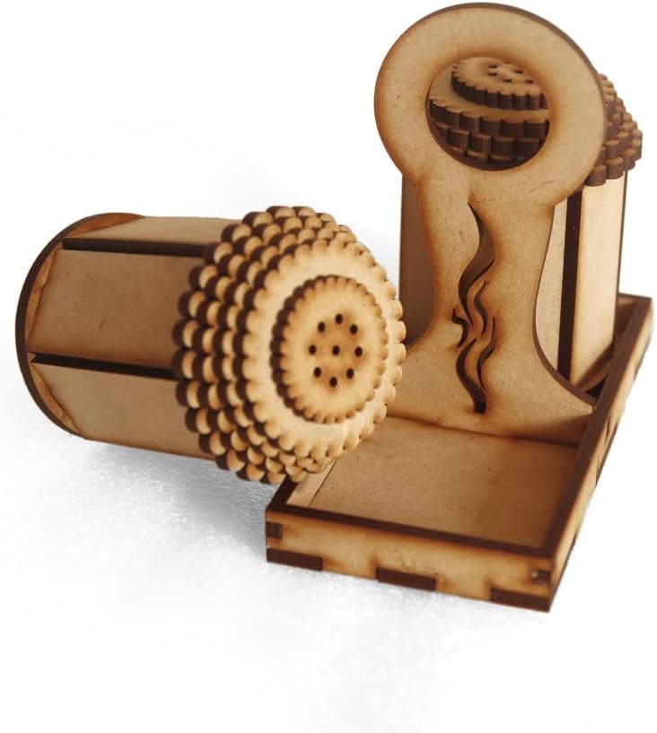 HERCOOR Durable Adjustable Salt and Pepper Mill Set