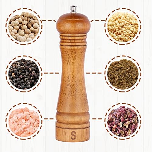 Gulex Wooden Pepper MillAdjustable Coarseness