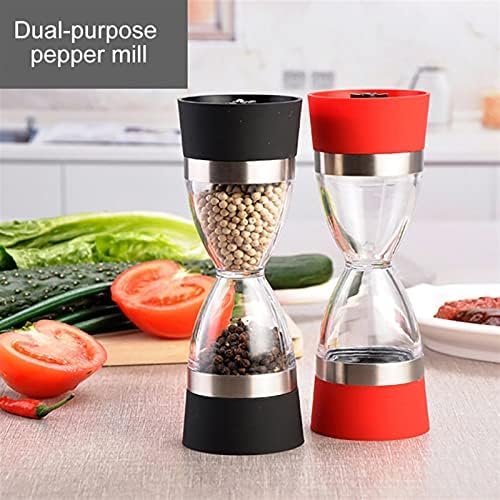 Compact Salt and Pepper Mill Shakers