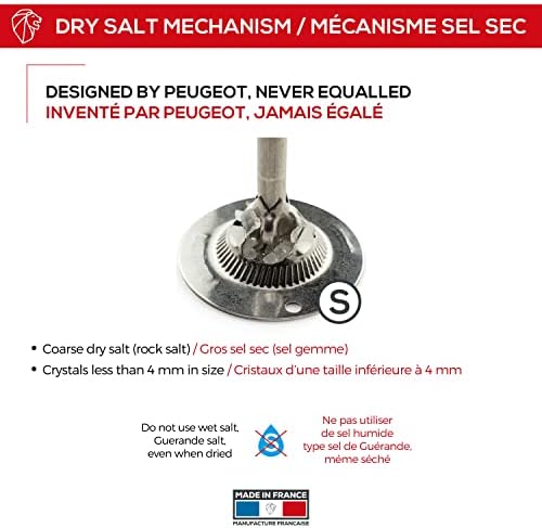 Pure French Grading Salt Mill