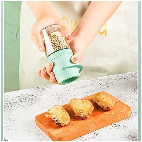 ONwngXW 2pcs Salt Pepper Mill Set with Elegant Design