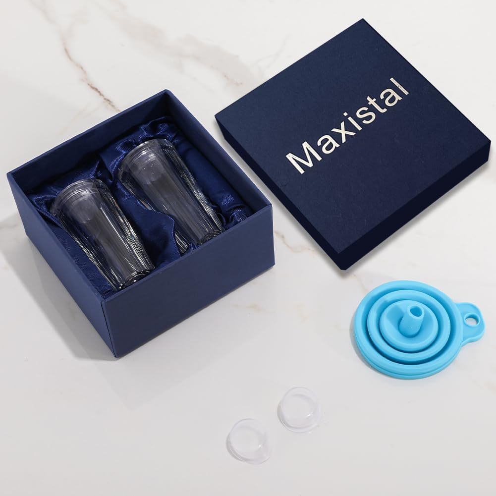 Maxistal Crystal Salt and Pepper Refill Set