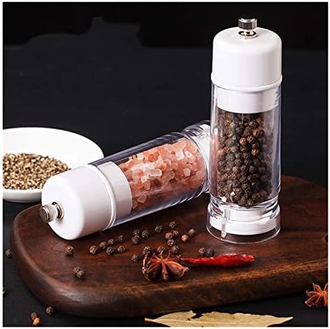 Pepper Shaker Set Stainless Steel Glass Design