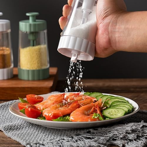 Measuring Salt Pepper Shakers Set