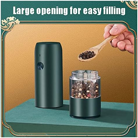 GOUNTY ZAEGORefillable Pepper Mill Set - Perfect Gift for Salt Pepper Needs