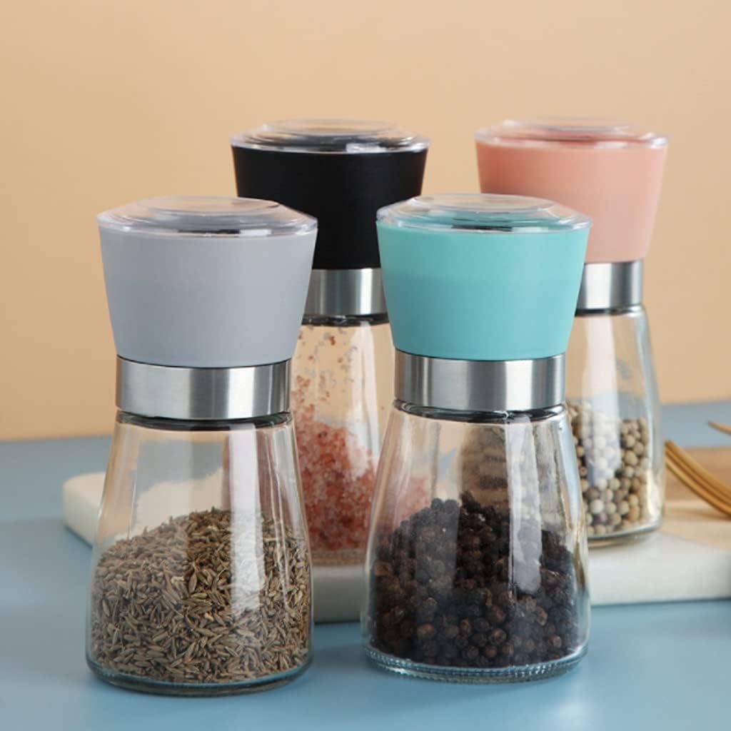 Refillable Pepper Mill Salt And Pepper Grinder Pink