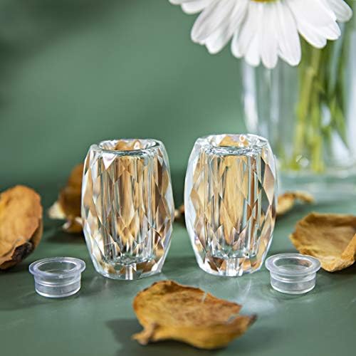 Elegant High-Quality Crystal Salt Pepper Set 2PK