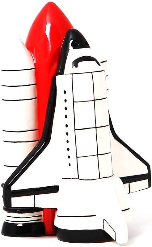 Pacific Giftware Space Shuttle Attractives Salt Pepper Shaker