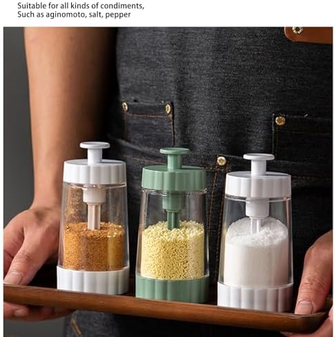 Measuring Salt Pepper Shakers Set