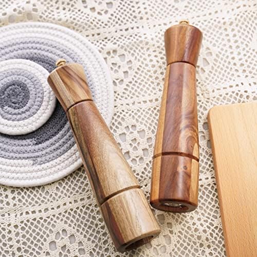 Perfect Salt and Pepper Mill Set with Tray