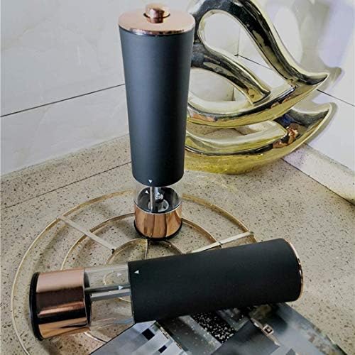 Adjustable Electric Salt Pepper Grinder Set with LED Light