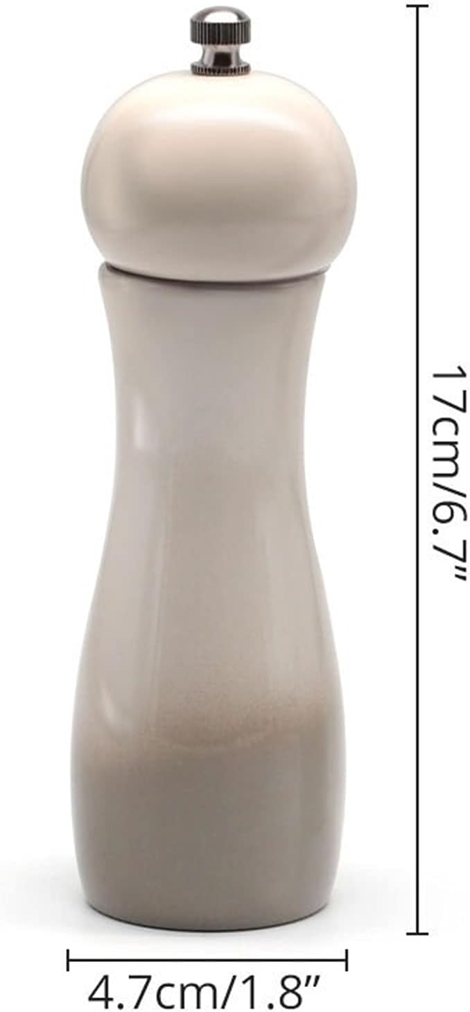 Luxury Salt Pepper Mill with Adjustable Coarseness by LEIXIUSM