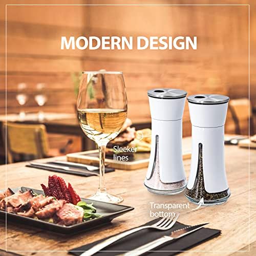 Adjustable Salt Pepper Shakers by Aelga