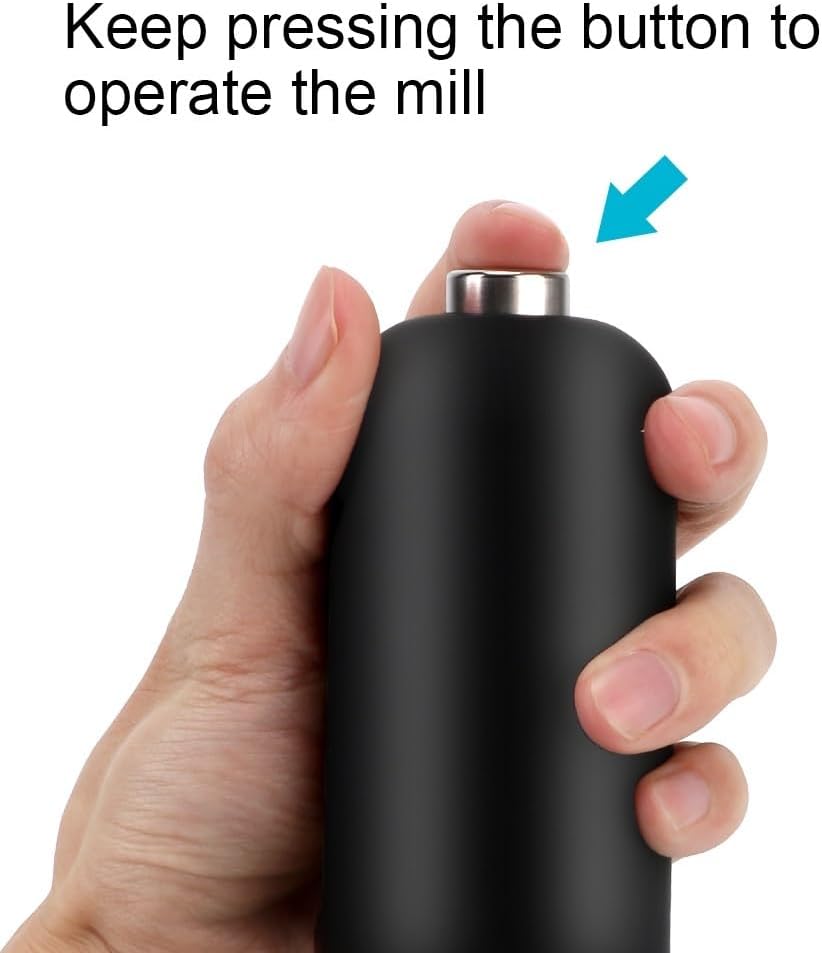 Easy Salt Pepper Grinder with LED Light