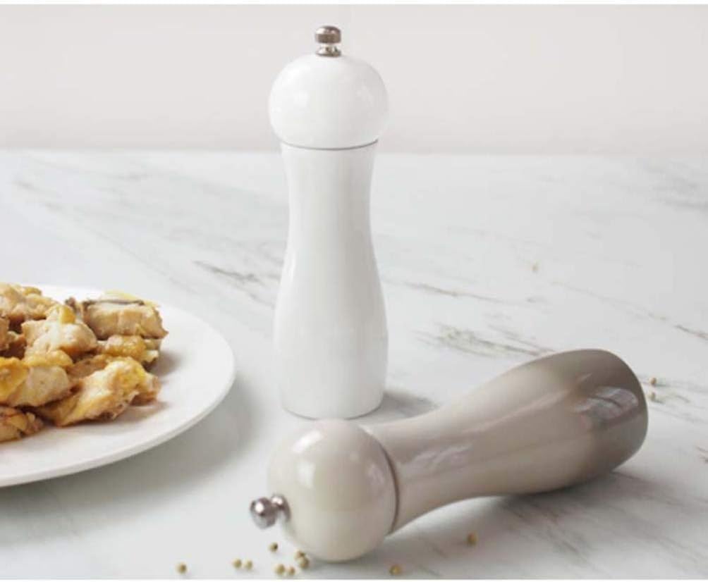 Hemoton Manual Pepper Salt Shaker White Salt Pepper Tool
