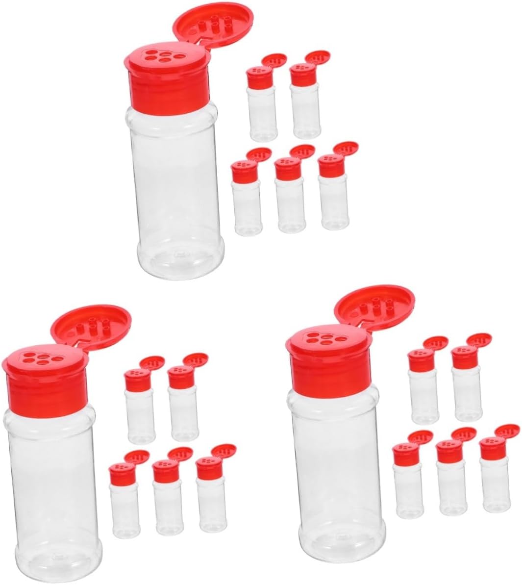 MAGICLULU 3-Set Salt Pepper Shakers Spice Bottle