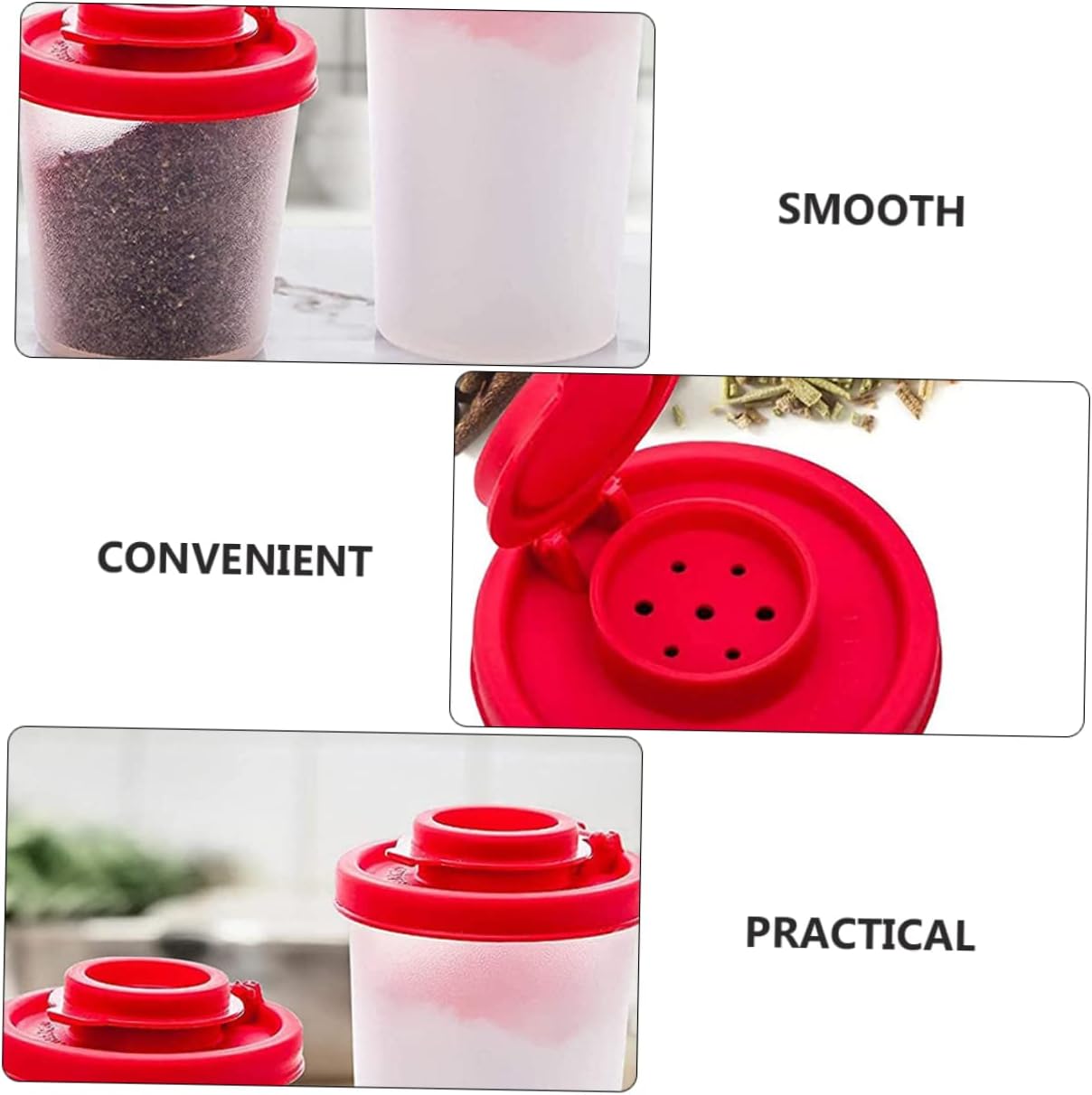 Mini Pepper Shaker Set - Durable Compact for Kitchen Use