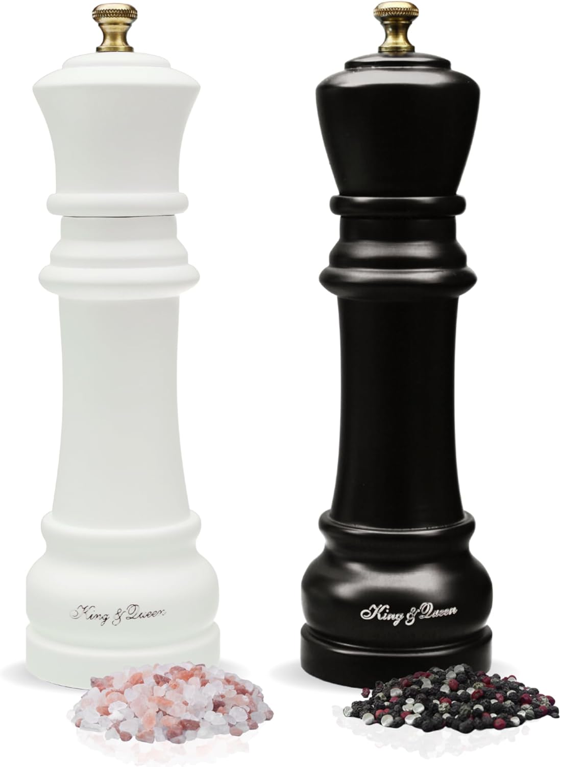 Elegant Salt and Pepper Grinder Set - Perfect for Home and Kitchen