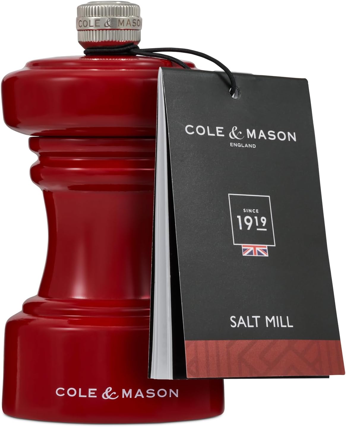 Cole Mason Table Salt Grinder Mill - Ceramic Mechanism