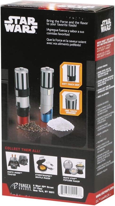 Star Wars Lightsaber Electric Pepper Mill Pack of 2