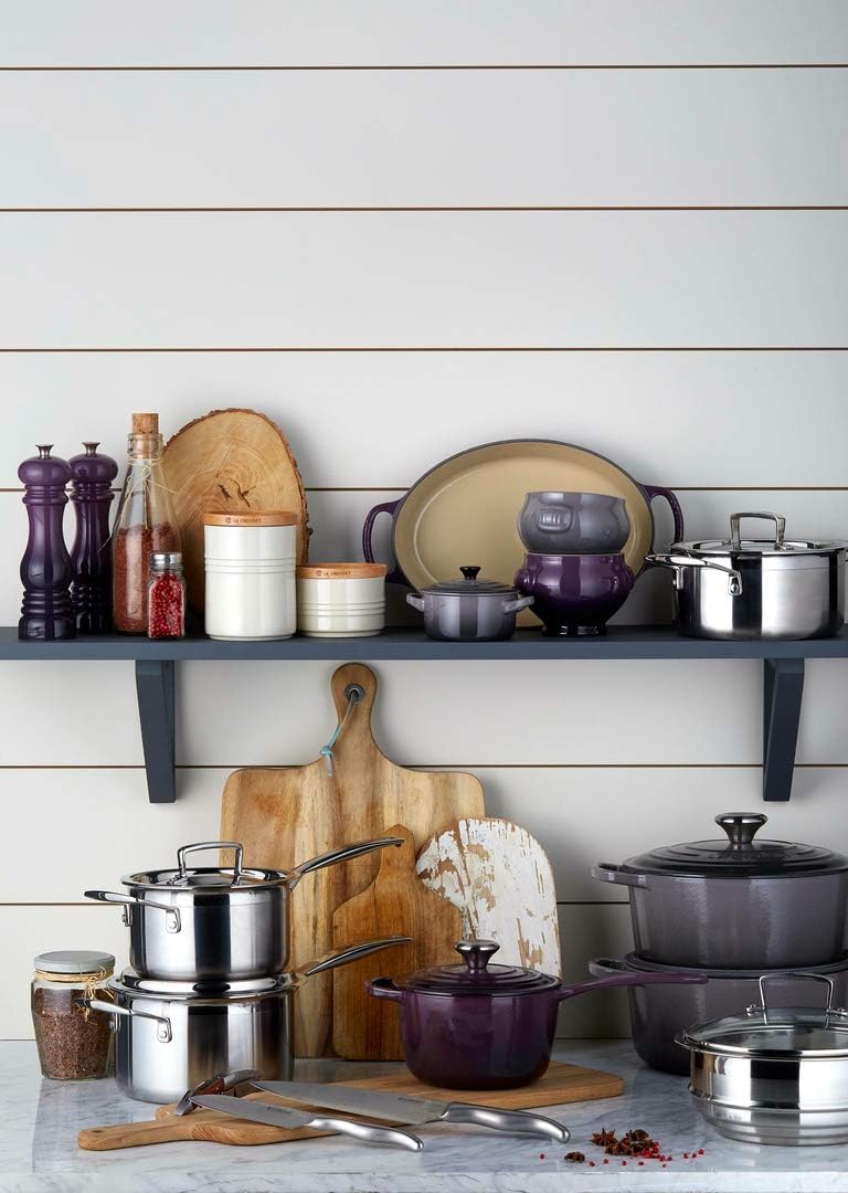 Le Creuset Salt Mill 8-Inch Cassis - Versatile Durable for Home Kitchen
