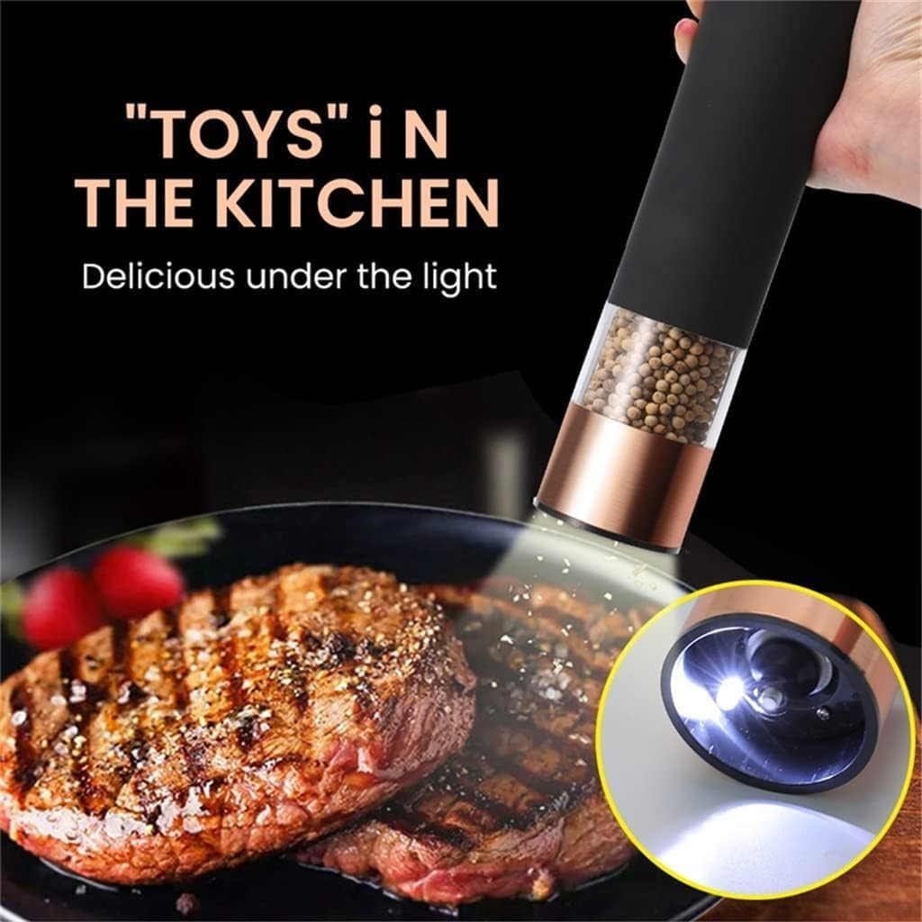 Automatic Salt Pepper Grinder Electric Spice Mill