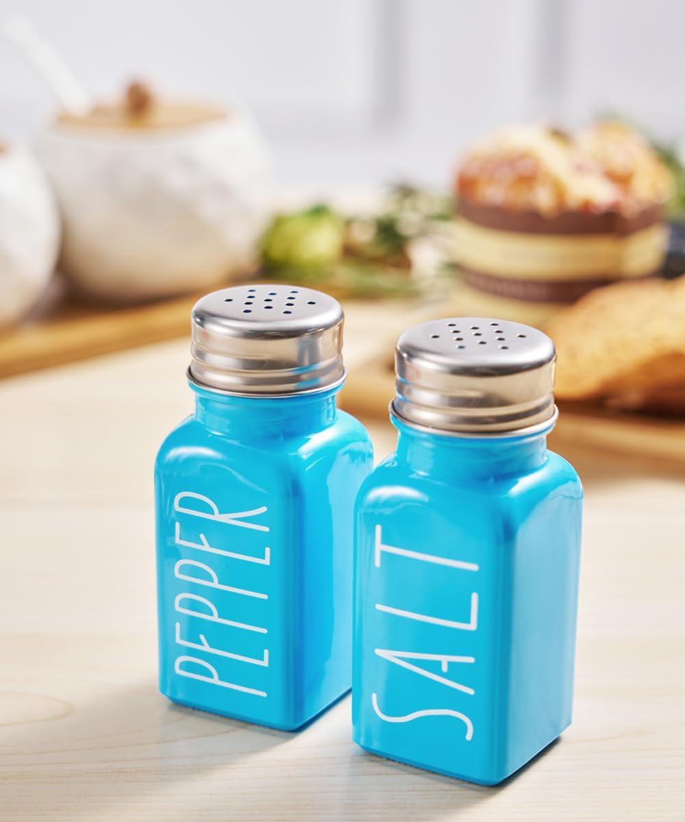 Sky Blue Salt And Pepper Shakers Set By VICUKIE