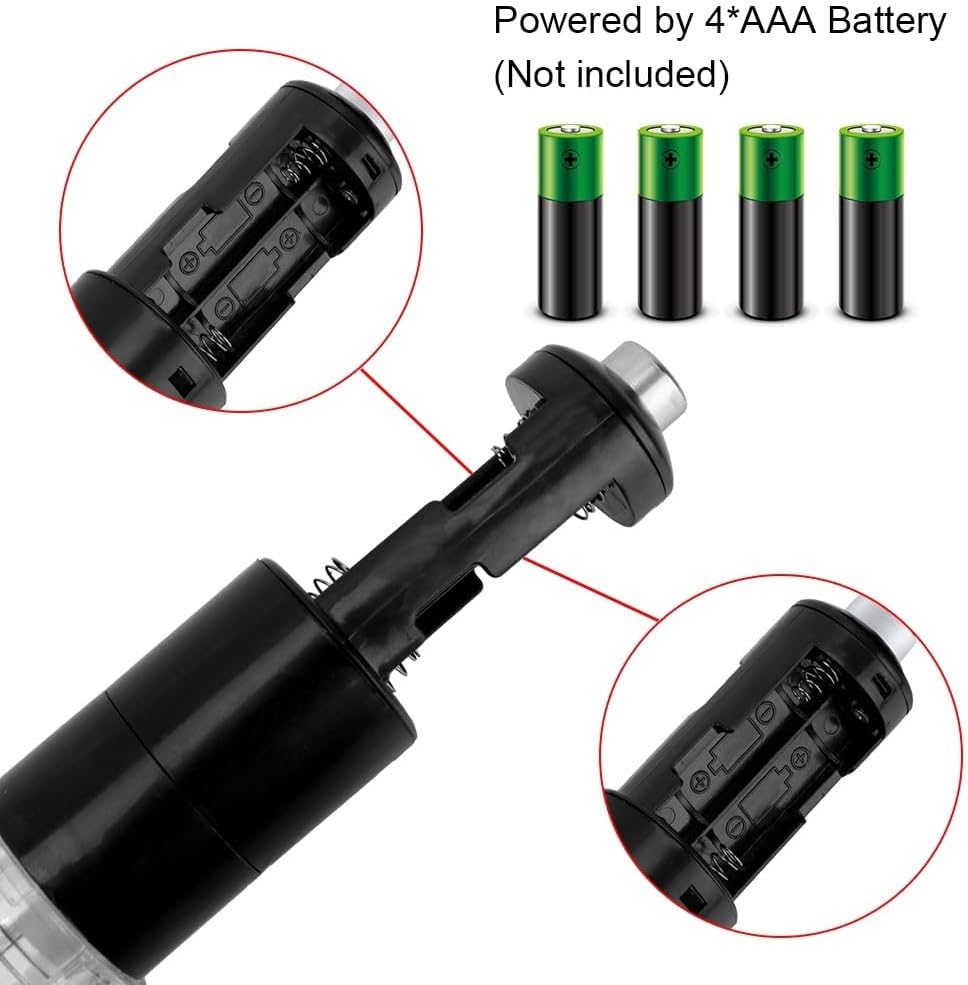 Easy Salt Pepper Grinder with LED Light