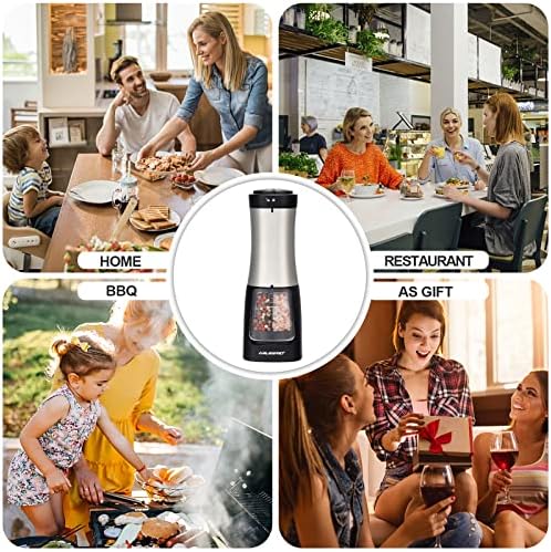 Efficiently Grind Salt Pepper with Intuitive Controls