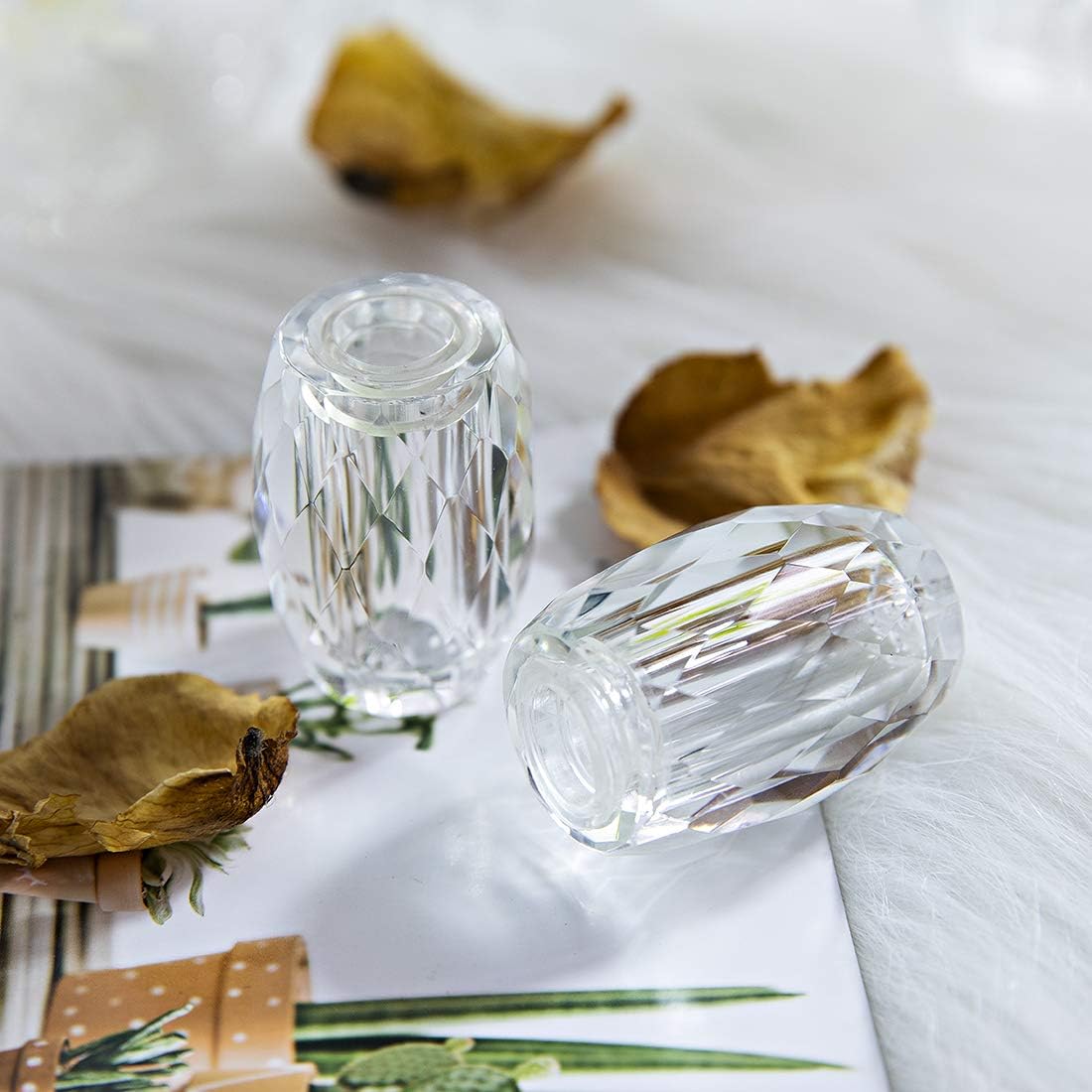 Elegant High-Quality Crystal Salt Pepper Set 2PK