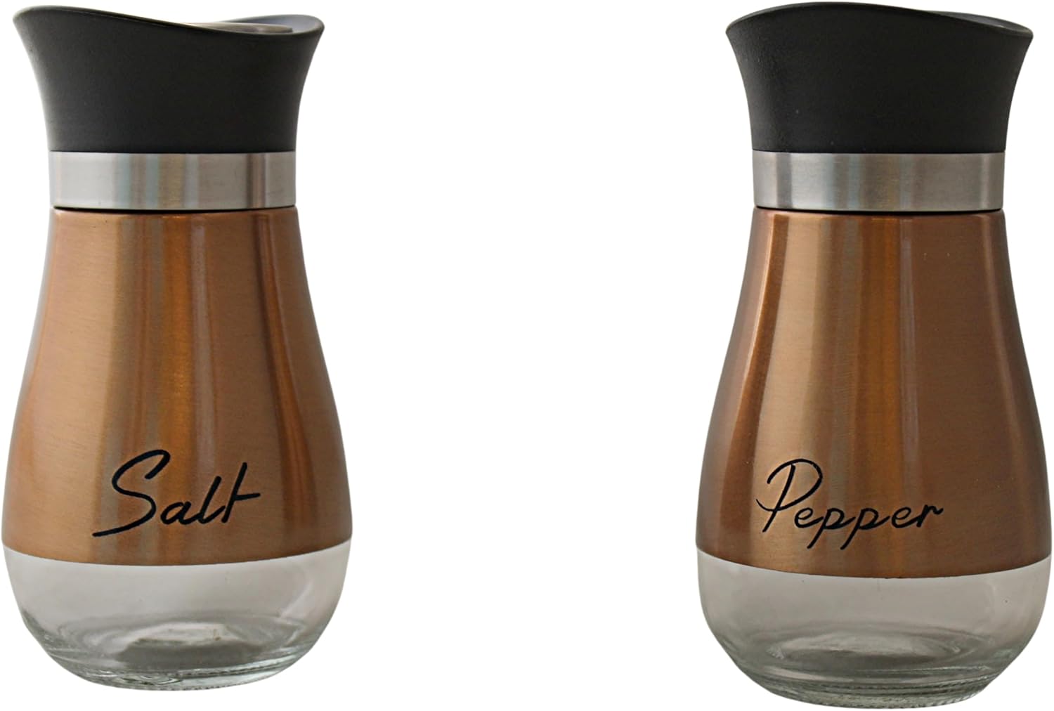 Sturdy Salt Pepper Shaker Set BPA-Free