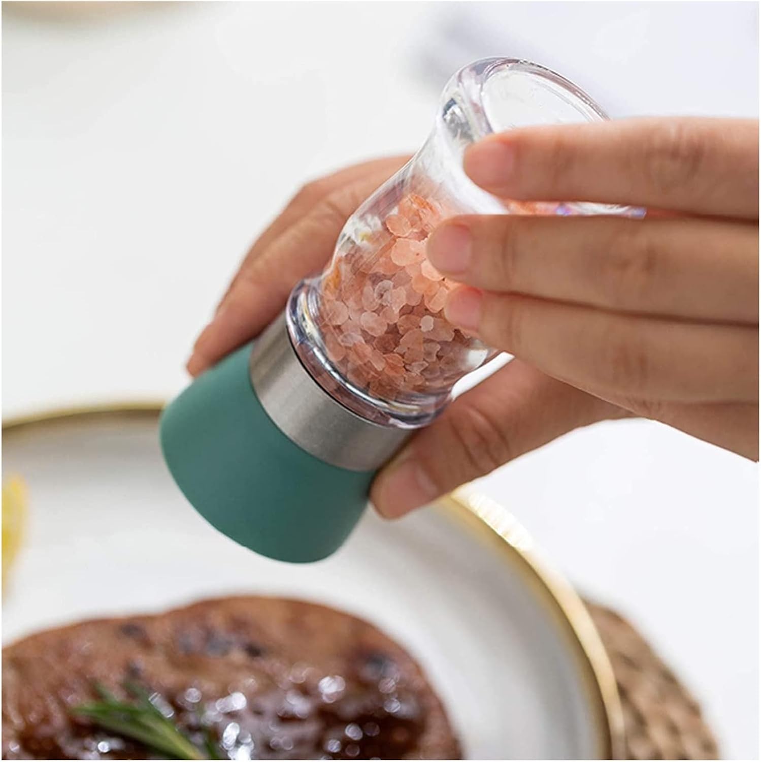 Adjustable Salt Pepper Grinder Set