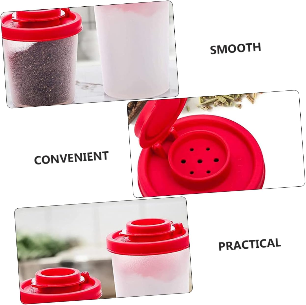 Lifesize Pepper Shakers Set