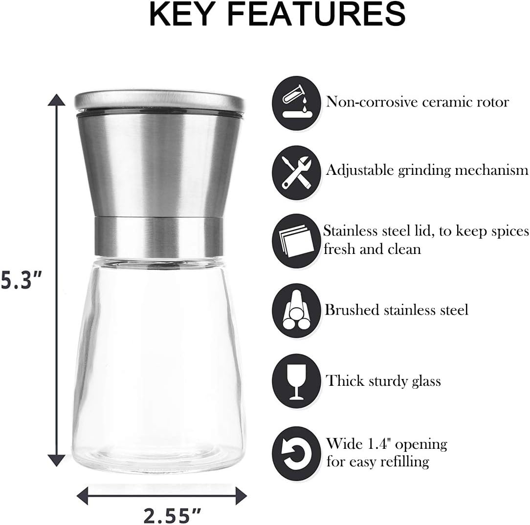 Professional Salt and Pepper Grinder