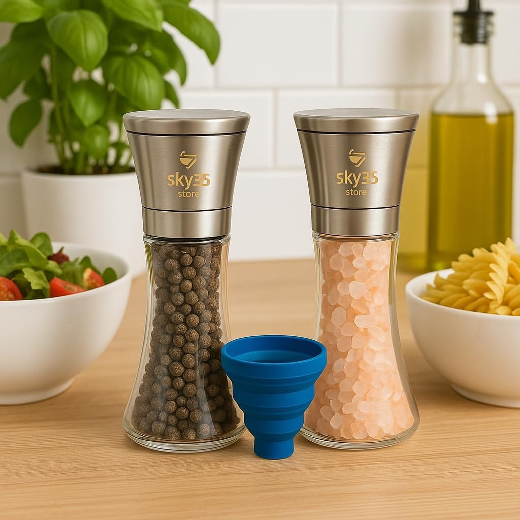 Sky35 Salt Pepper Grinder Set
